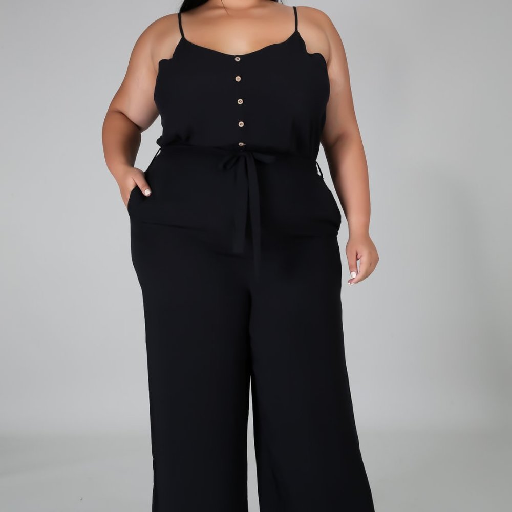Spaghetti Strap Jumpsuit